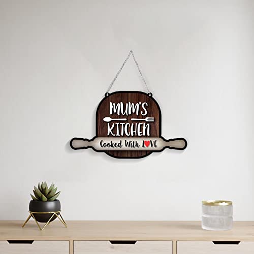 Image of 100yellow Mum's Kitchen Wall /Door Hanging | Multicolor| 7x11 Inches