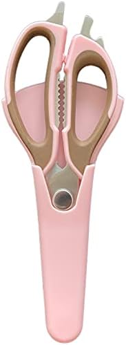 Forbici da Cucina Smontabili Multifunzionali Forbici da Cucina Resistenti per Alimenti in Acciaio Inox con Coperchio per Carne Pollame Pollo Pesce Erbe Ossa Lavabile in Lavastoviglie