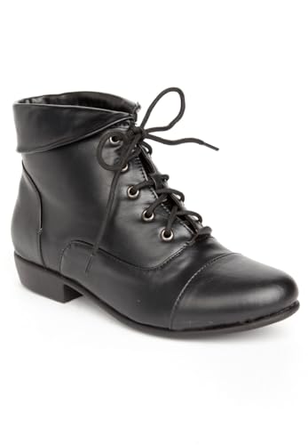 Comfortview Darcy Bootie Lace-Up Short Ankle Boot Women's Winter Shoes (Wide Widths Available...