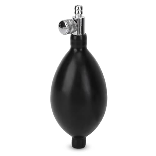 CENPEK Ersatz-Blutdruckpumpe, verstellbare Latex-Ballonpumpe aus PVC, manueller Druck mit Entlüftungsventil für Blutdruckmessgerät-Traktionsgerät