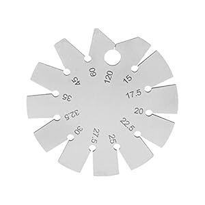 Fafeicy Fasenlehre 15–120 Grad