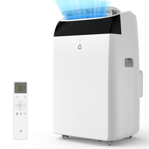 ABS TCL-14000BTU Portable Air Conditioner – 14,000 BTU 3-In-1 Mobile Cooling Unit for Rooms Up to 750 Sq.Ft, Ultra-Quiet with Easy-Roll Casters & Window Kit, Energy Star Certified,White -  Hipicute, pJQckgghx5XFapeoP82G_AXTfs