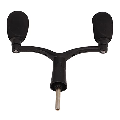 Fishing Reel Double Handle, Fishing Reel Handle Rocker Arm Grip for Baitcasting Reel, Spinning Fishing Reel Handle Replacements