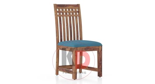 Image of Dining Table Set || Wood Dining Table with Chair 6 Seater || Dining Room Furniture || Wooden 6 Seater Dining Table || Modern and Unqiue Dining Table Living Room (6 Seater Dining Table) Natural Finish