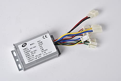 HiGear 1000W Watt 48V Volt Speed JC Control Module with Reverse Function for GoKart eATV DIY Scooter Brush Electric Motor by Alfa Wheels (1000W 48V)