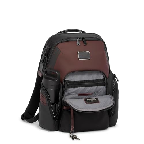 Image of Tumi Mens Navigation Backpack Oxblood One Size