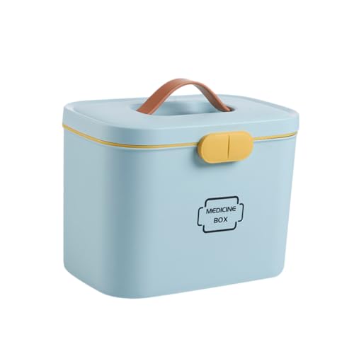 Gogogmee Month Pill Box Organizer Multipurpose Storage Case for Craft Supplies Fishing Tackle