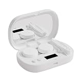 Longue durée de vie de la batterie : machine de nettoyage de lentilles à ultrasons Conçu pour être , le nettoyeur de lentilles souples comprend un port de charge rapide et une solution d'alimentation portable, permettant des recharges rapides et des formations de nettoyage ininterrompues sur la route
