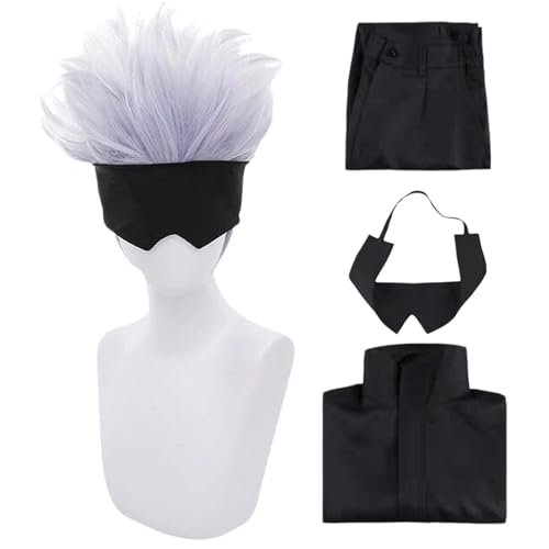 Enchakats Geto Suguru Cosplay Costume Ryomen Sukuna Itadori Yuji Adult Anime Cosplay for Women Men Outfits (Gojo Satoru S)