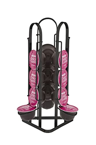Porta Cápsulas Dolce Gusto Suporte Preto para 15 Unidades Café