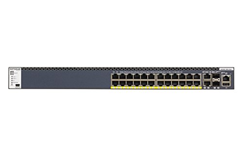 Review Discount NETGEAR 24-Port Fully Managed Switch M4300-28G-PoE+, 24x1G PoE+, 2x10GBASE-T, 2xSFP+, Stackable, 550W PSU, ProSAFE Lifetime Protection (GSM4328PA) Review Discount NETGEAR 24-Port Fully Managed Switch M4300-28G-PoE+, 24x1G PoE+, 2x10GBASE-T, 2xSFP+, Stackable, 550W PSU, ProSAFE Lifetime Protection (GSM4328PA)