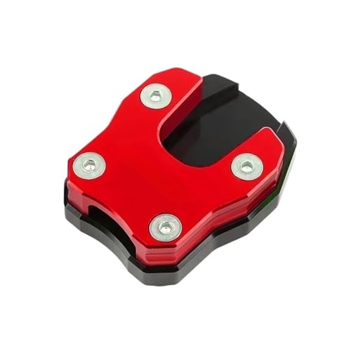 Extension de support de moto CNC rouge haut de gamme pour béquille PCX 125 et 150
