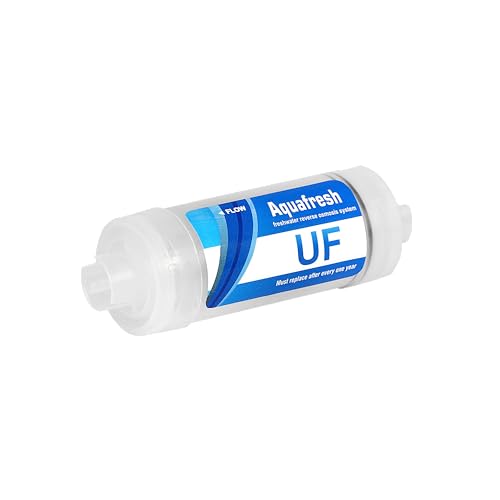 Image of Aqua Fresh Set of 4 inch UF Cartridge & Mineral Cartridge for RO Water Purifier with 4 D-Push Elbow Connectors Water Purifier with RO Technology for Home (UF Mineral Cartridge)