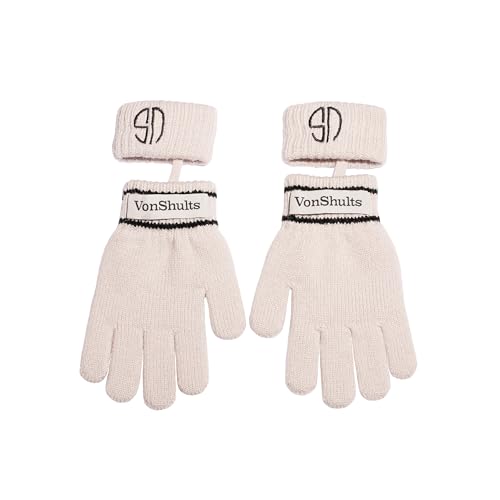 Merino Wool Winter Gloves for Toddlers, Kids & Teens with Cord – No-Lose Cold Weather Mittens, Christmas Gift for Children2