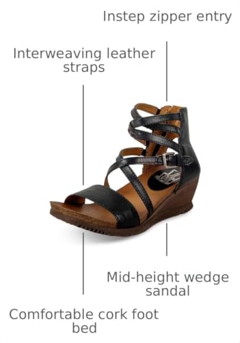 Image of Miz Mooz Women's Shay Wedge Sandal