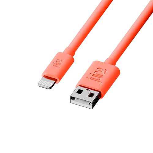 Cable Lightning 3m Juice Cable para iPhone y iPad duradero color coral 1