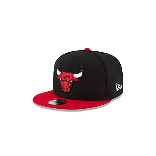 New Era NBA Chicago Bulls Boys 9Fifty 2Tone Snapback Cap, One Size, Black
