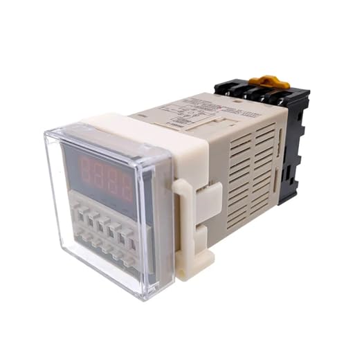 Relé de tiempo DH48S-S para automatizar el sistema de riego por goteo y luces del jardín