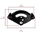 Caltric Steering Sector Plate Pinion Gear Compatible With Toro LX426 LX500 LX468 SL500 LX468 LX466