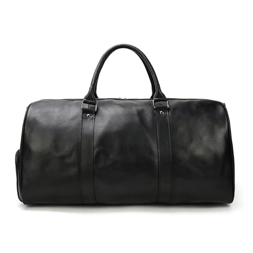 Leather Duffle Bag Big Travel Duffle Bag Carry Hand Luggage Bags Soft Leather Travel Bag for Man