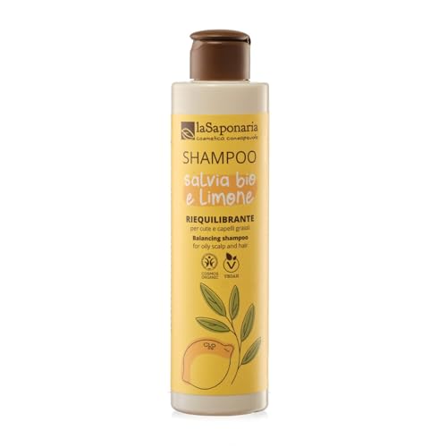 La Saponaria Shampoo Salvia E Limone Bio