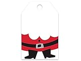 Holiday Gift Wrap - Christmas Gift Tags - 50 pk (It's Santa)