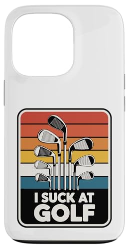 I Suck At Golf Joke ʔSt s Ȓj St X}zP[X iPhone 13 Pro p