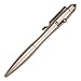 SMOOTHER-PRO Practical Bolt Action Pen With Tactical Tip, Self Defense Ballpoint Pen With Elegant Shape (Rose Gold)