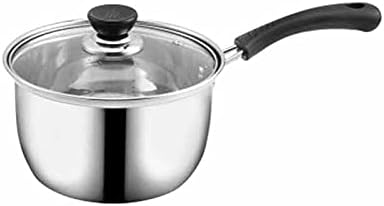Stainless Steel Saucepan Soup Pot for Dairy and Noodle Soaking in Household Dormitory Kitchen Milk Pots