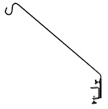 Gray Bunny Heavy Duty Extended Reach Deck Hook, Solid Pole - NOT Assembled, 37 Inch, Black,...