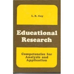 Educational research: Competencies for analysis... 0675086361 Book Cover