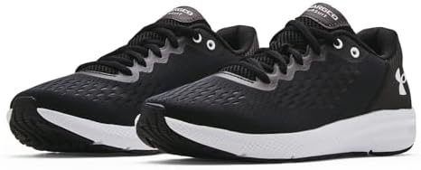 Under Armour womens Charged Pursuit 2 Special Edition Running Shoe, Black (002 White, 7.5 US | Image 1