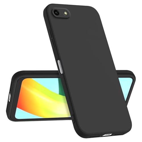 Longstong Funda Compatible con Huawei Y5 2018 / Honor 7S / Y5 Prime 2018 (5.45'), Delgada Antigolpes Personalizada Diseño Minimalista - Negro