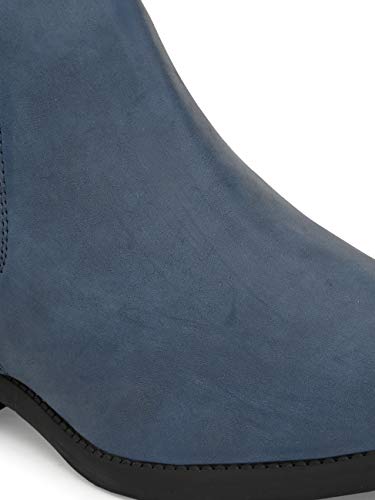 Image of HiREL'S Men's Chelsea Zipper Boots | Soft Cushioned Insole, Slip-Resistance, Dynamic Feet Support, Arch Support & Shock Absorption