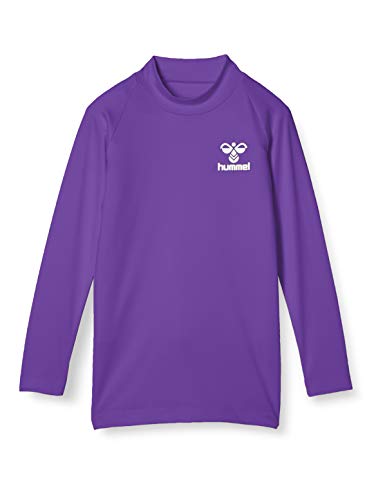[ヒュンメル] アンダーシャツ ジュニアフィットインナーシャツ ボーイズ バイオレット (86) 130