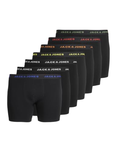 Bóxer hombre Jack & Jones Jacbasic Trunks pack de 7 elásticos antitranspirables