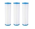 Pack of 3 (WPC50-975) 9.75"X2.75" 50 Micron Pleated Sediment Filter by IPW Industries Inc