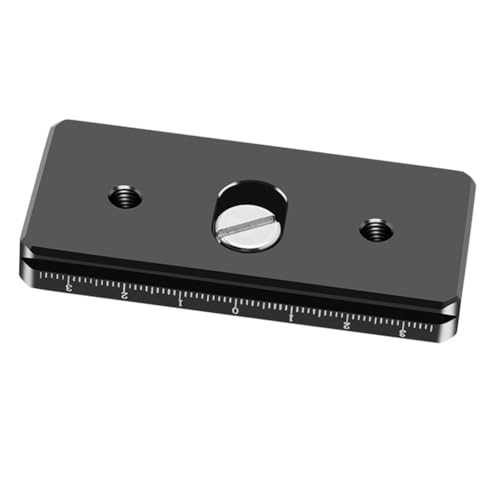 Adaptador de liberación rápida para cámara con acoplamiento rápido de aluminio