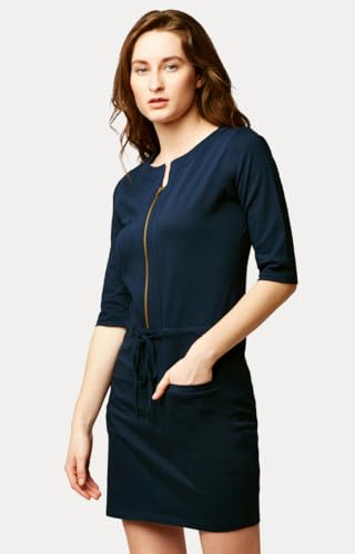 Image of Miss Chase Women's Mini Shift Dress with Pockets