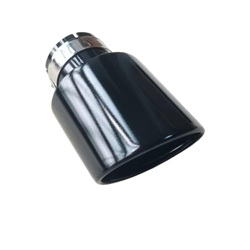 Tuyau d'échappement voiture ovale embout silencieux universel en inox ID 57mm OD 105mm