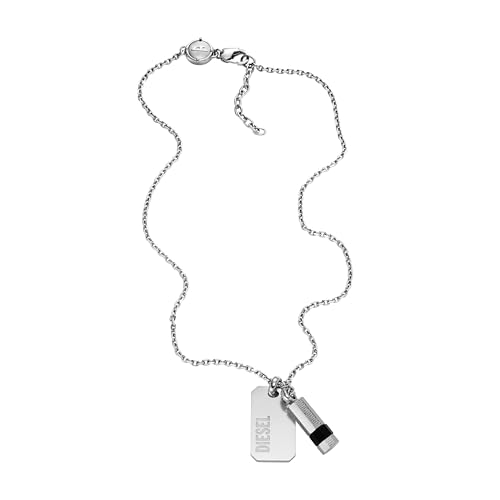 Diesel Stainless Steel Pendant Necklace for Men2