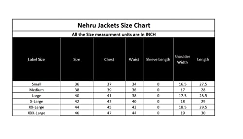 Elina fashion Men's Cotton Indian Nehru Jacket || Designer Bandhgala Jodhpuri Sleeve Less Waistcoat ONLY