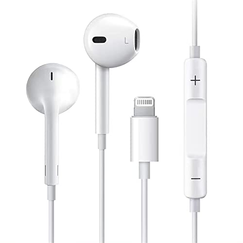 iPhone イヤホン 有線 イヤフォン 重低音 マイク付き 音量調節 通話対応 ヘッドホン 対応iPhone14/13/12/11/SE/X/XS/XR/XS Max/8/8P/7/7P/iPad/iPod