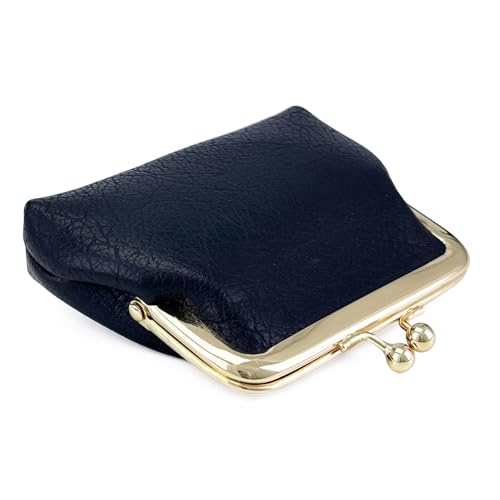Image of Cute Floral Buckle Coin Purses Vintage Pouch Kiss-lock Change Purse Wallets