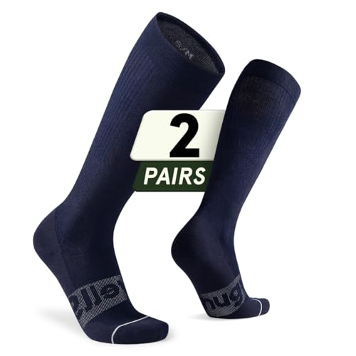 Snugwell Compression Socks for Women, Graduated Compression, Bamboo Viscose Support Socks for Women Travel, Flight