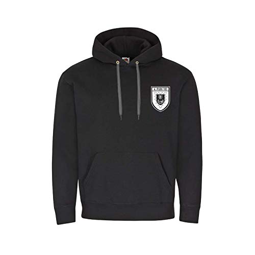 Sweat à capuche 4 PzBtl 183 Boostedt chaud et robuste pour l'hiver