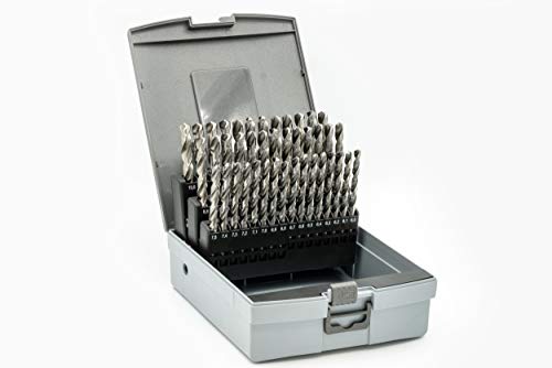 BAER HSSG Spiralbohrer Set (0,1mm steigend) 6-10 mm - DIN 338 - Bohrerset Stahl - Spiralbohrer Set - Bohrer HSS Set - Stahlbohrer Satz Cover
