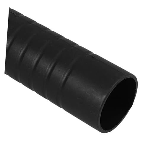 Healeved 6 Stück Ersatzgriff für Kehrschaufel, Kehrbesen, Griff für Staubschaufel, Staubschaufel, Endkappe des Moppgriffs, Schwarz, PP