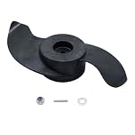Outboard Trolling Propeller Plastic 2-Blade Design Supporting 26 30 40 48 58 86 lb Thrust Motors for Kayaks Inflatables Boats (58/86 pound)
