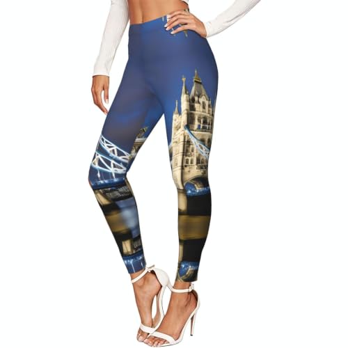 Leggings para mujer de Londres para senderismo y uso diario con tacto suave